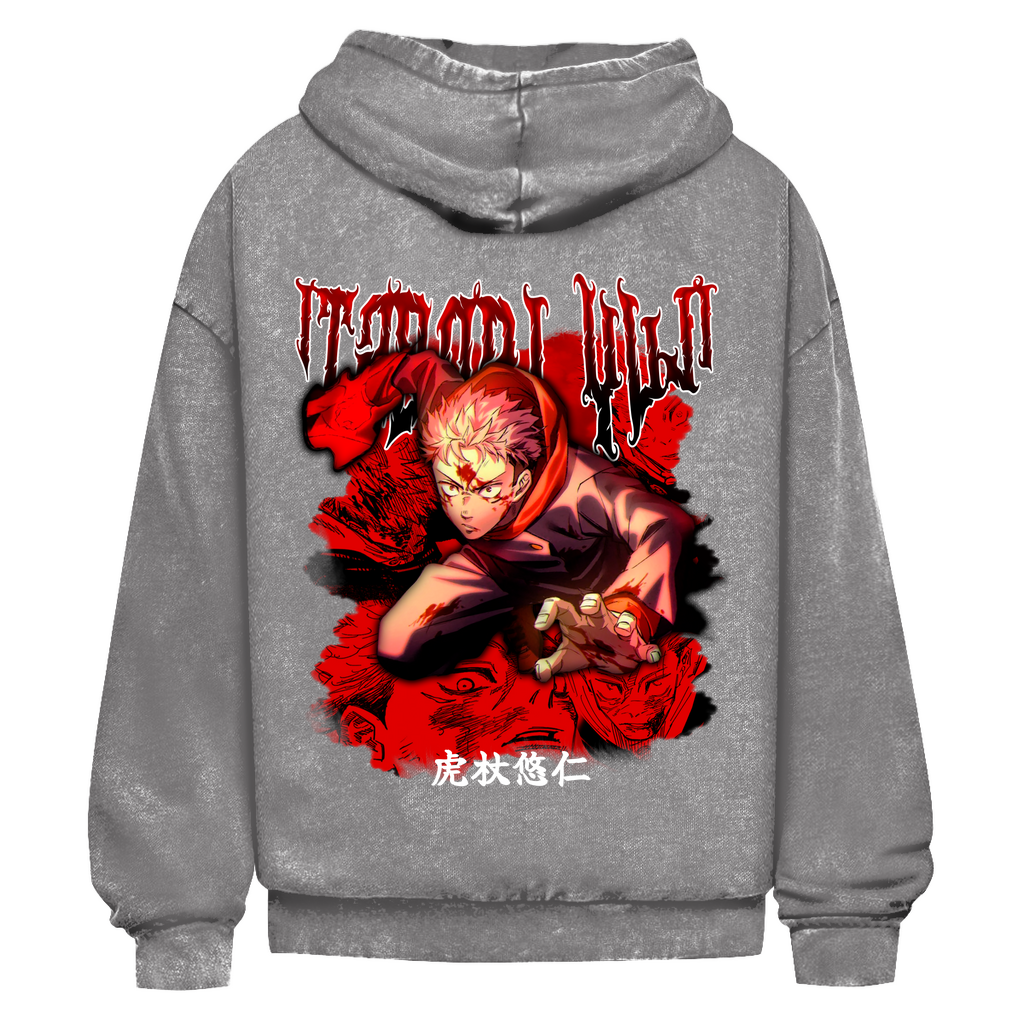 Oversize Washed Hoodie Yuji