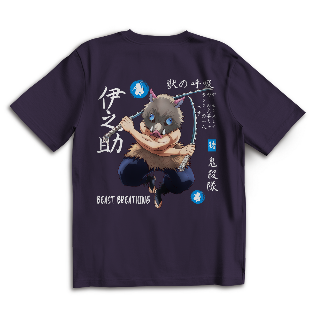 Oversize T-Shirt Inosuke Demon Slayer