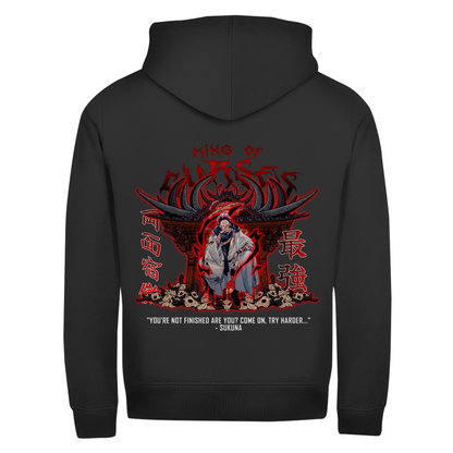 Unisex Zipper Hoodie Sukuna Jujutsu Kaisen