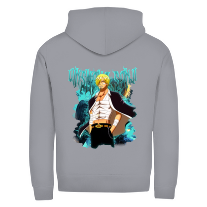 Unisex Zipper Hoodie Sanji One Piece