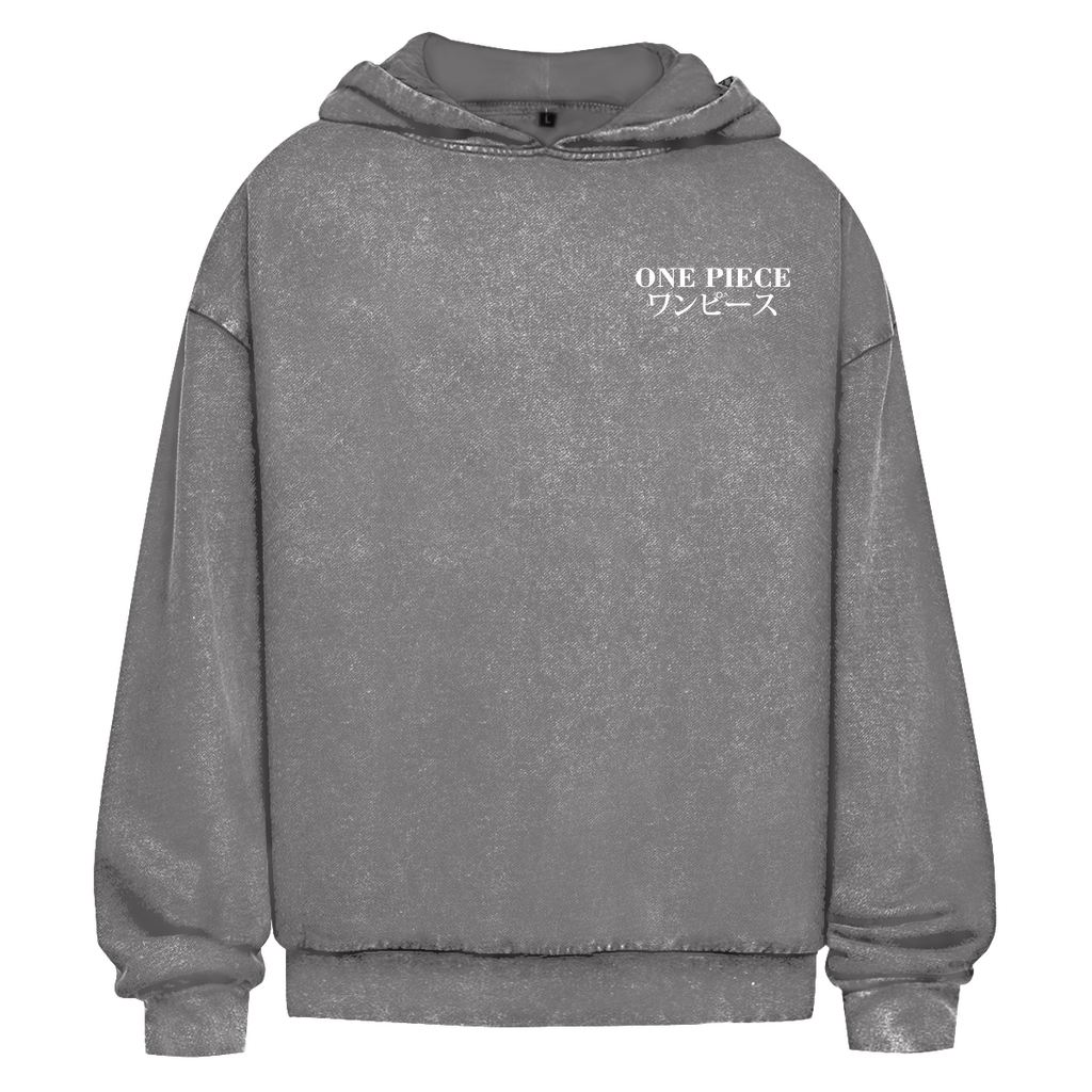 Oversize Washed Hoodie Nami & Robin