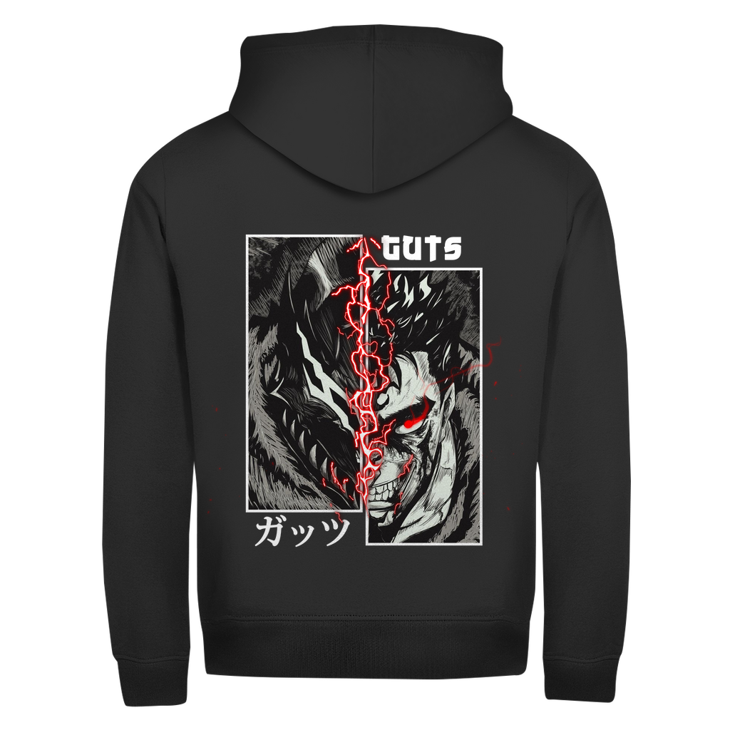 Unisex Zipper Hoodie Guts Rage Berserk