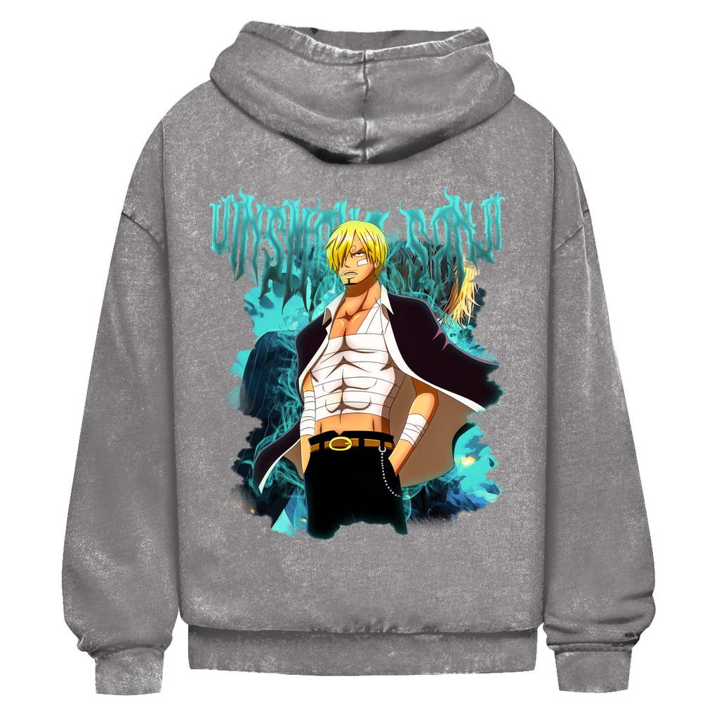 Oversize Washed Hoodie Sanji 