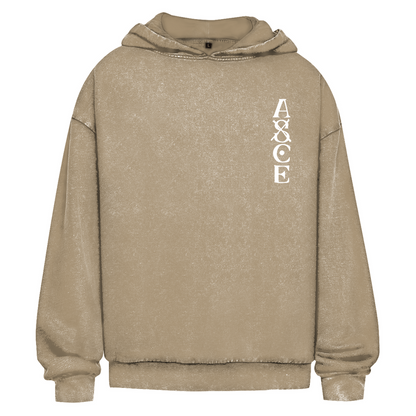 Oversize Hoodie mit Acid Wash