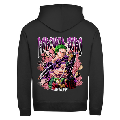 Unisex Zipper Hoodie Zoro One Piece