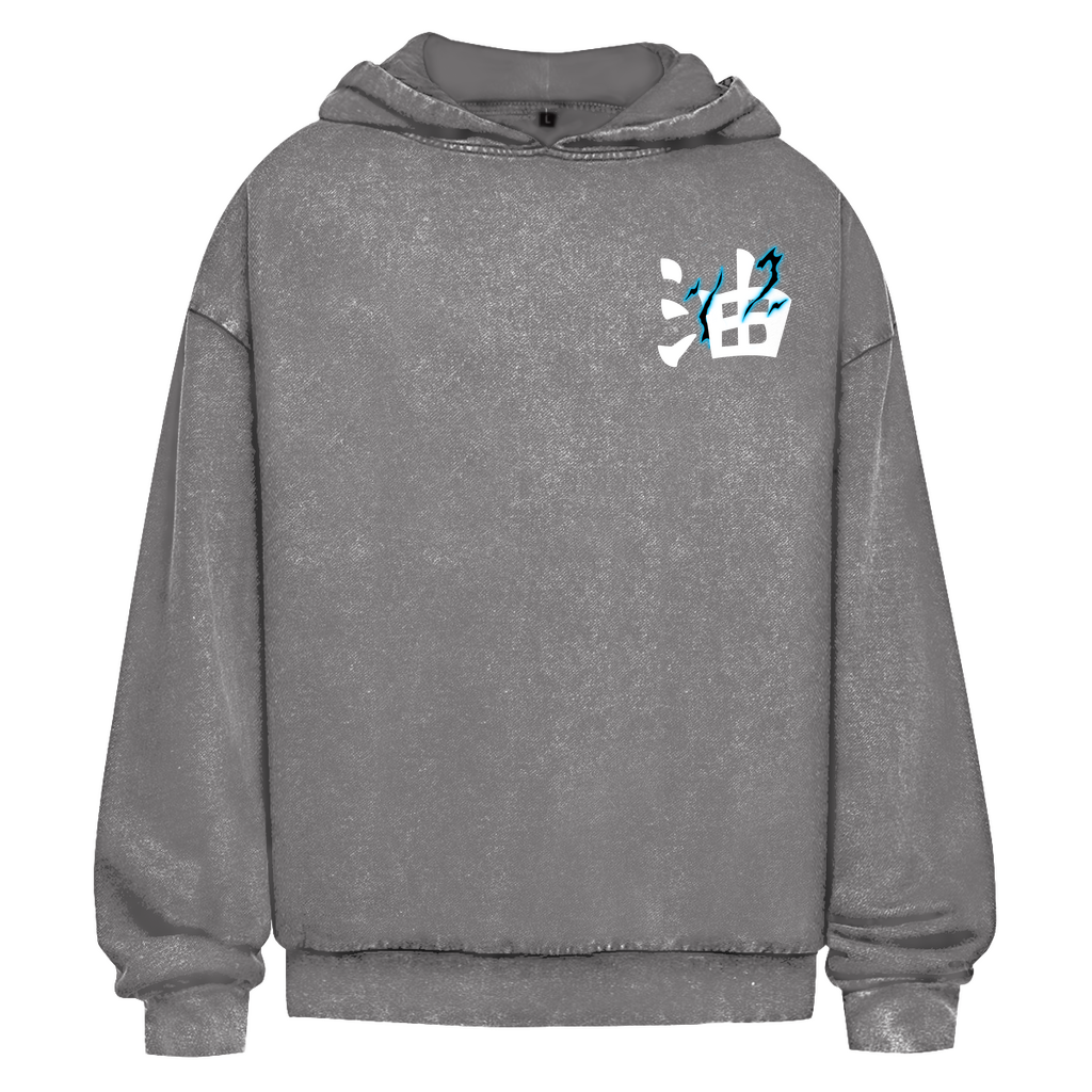 Oversize Washed Hoodie Jiraya