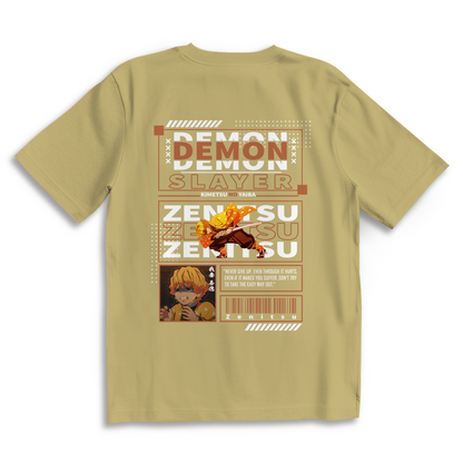 Oversize T-Shirt Zenitsu Demon Slayer