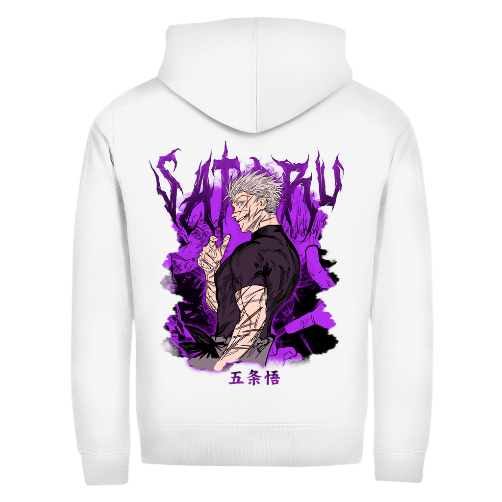 Unisex Zipper Hoodie Satoru Jujutsu Kaisen