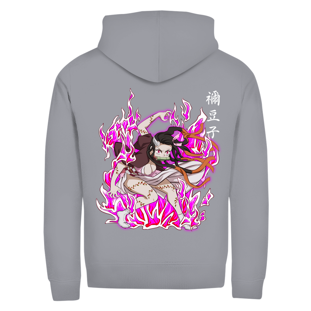 Unisex Zipper Hoodie Nezuko Demon Slayer