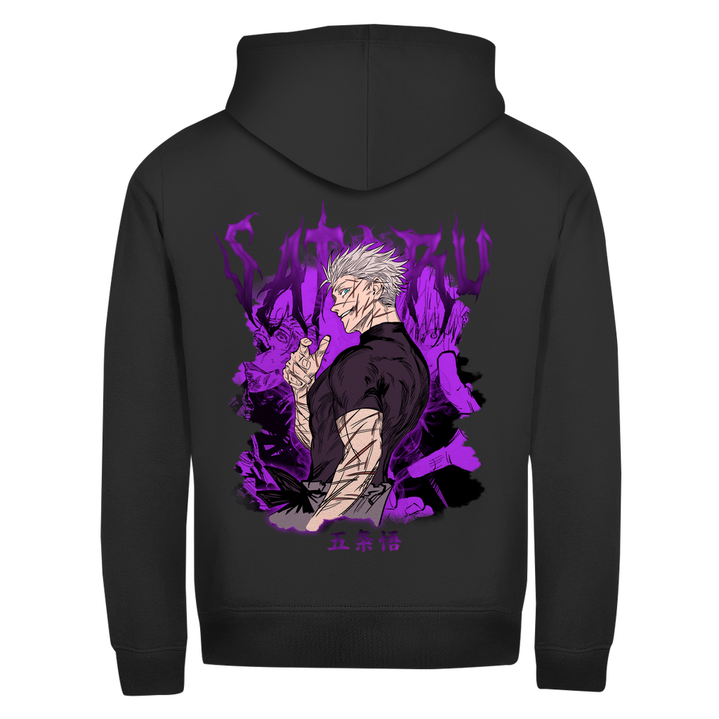 Unisex Zipper Hoodie Satoru Jujutsu Kaisen