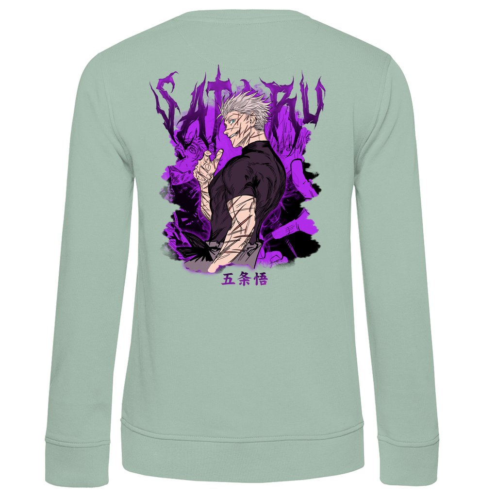 Damen Bio Sweatshirt Satoru | Jujutsu Kaisen - Outjay