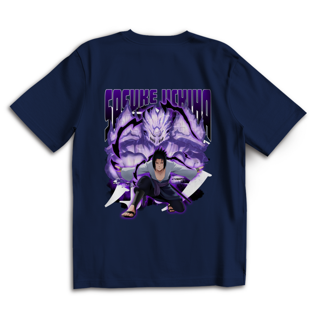 Oversize T-Shirt Sasukae Uchiha Naruto Shippuden