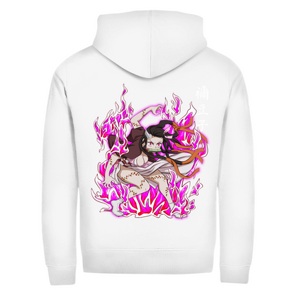 Unisex Zipper Hoodie Nezuko Demon Slayer