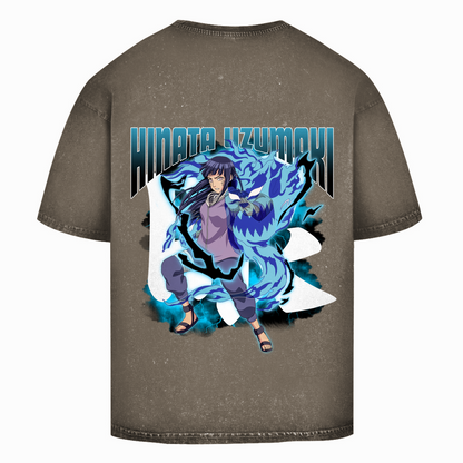 Oversize Washed T-Shirt Hinata Naruto Shippuden