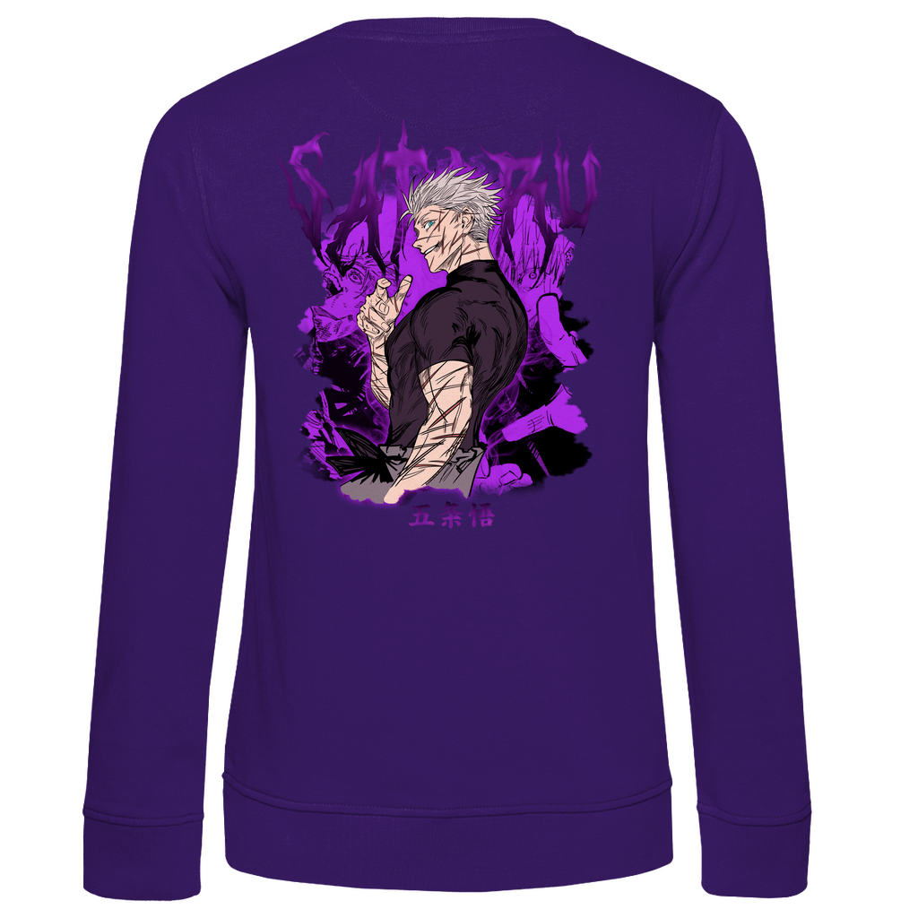 Damen Bio Sweatshirt Satoru | Jujutsu Kaisen - Outjay