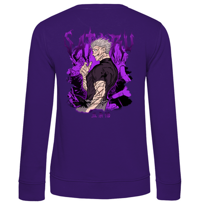 Damen Bio Sweatshirt Satoru | Jujutsu Kaisen - Outjay