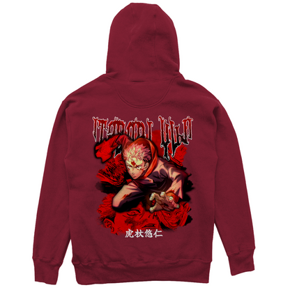 Unisex Oversize Hoodie Yuji Jujutsu Kaisen