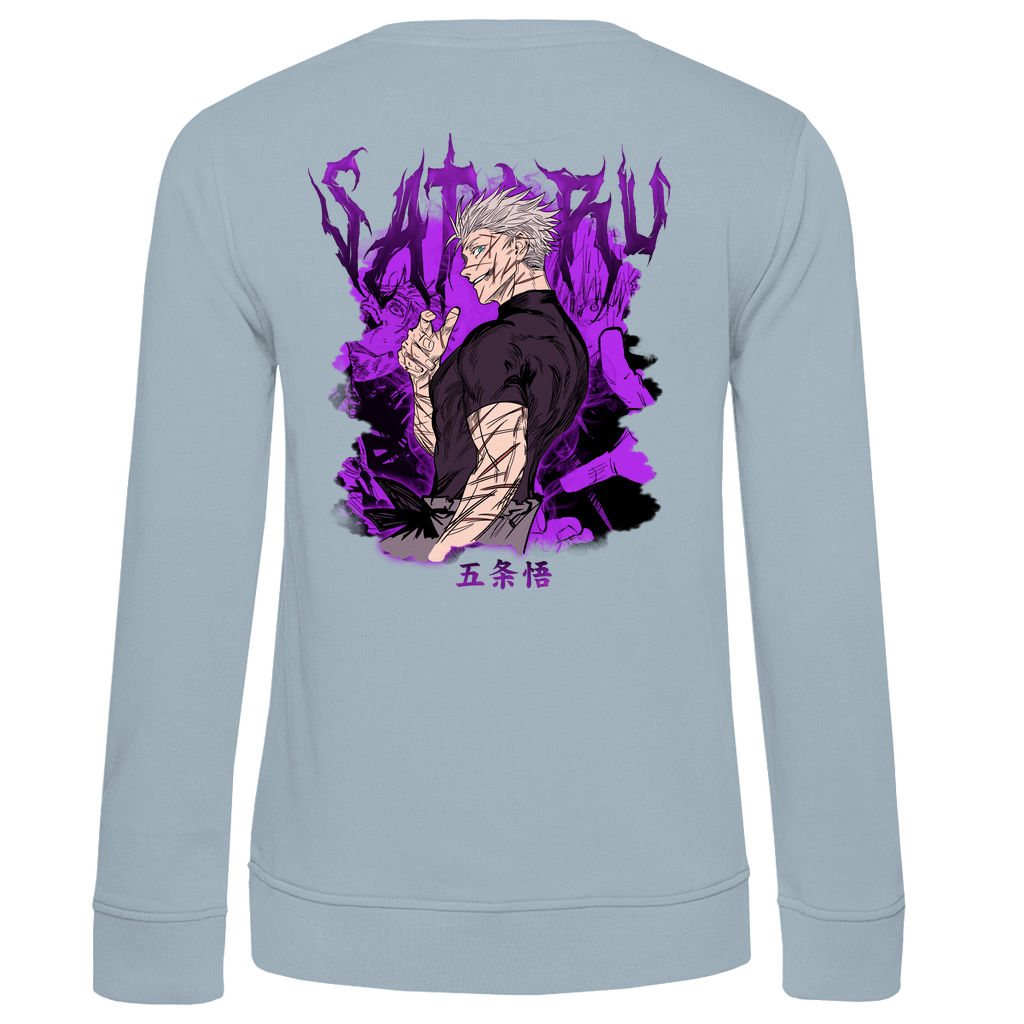 Damen Bio Sweatshirt Satoru | Jujutsu Kaisen - Outjay