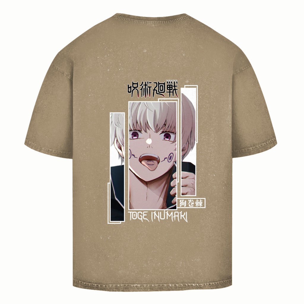 Oversize Washed T-Shirt Toge Jujutsu Kaisen