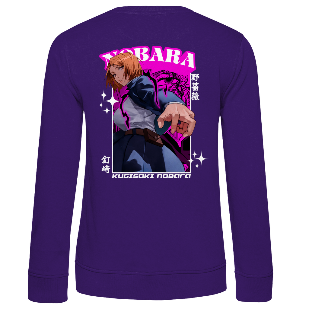 Damen Premium Bio Sweatshirt Nobara Jujutsu Kaisen