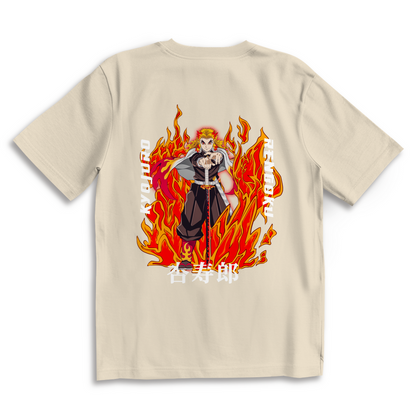 Oversize T-Shirt Kyojuro Rengoku Demon Slayer