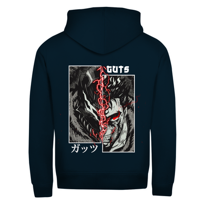 Unisex Zipper Hoodie Guts Rage Berserk