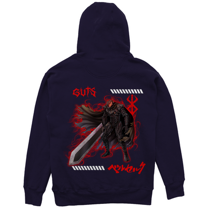 Unisex Oversize Hoodie Guts Black Knight