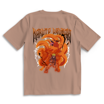 Oversize T-Shirt Naruto Nine Tail Mode Naruto Shippuden