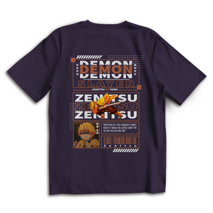 Oversize T-Shirt Zenitsu Demon Slayer