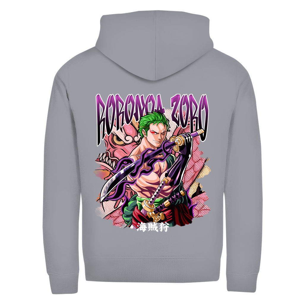 Unisex Zipper Hoodie Zoro One Piece