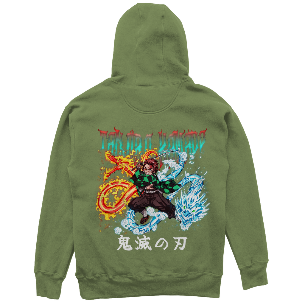 Unisex Oversize Hoodie Tanjiro