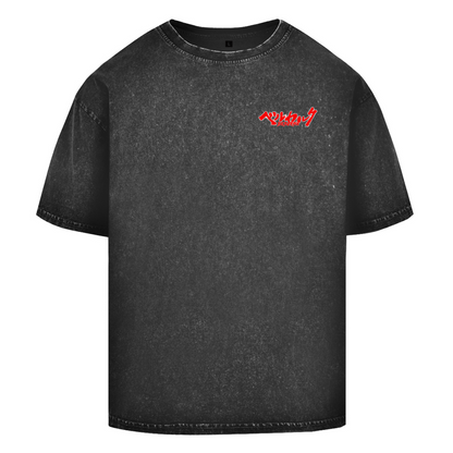 Oversize Washed T-Shirt Guts Rage Berserk