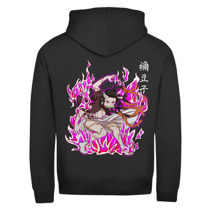 Unisex Zipper Hoodie Nezuko Demon Slayer