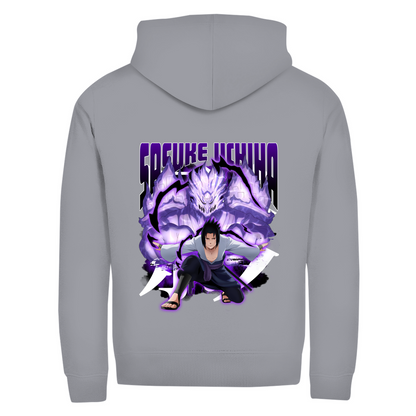 Unisex Zipper Hoodie Sasukae Uchiha Naruto Shippuden