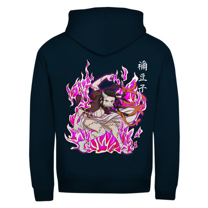 Unisex Zipper Hoodie Nezuko Demon Slayer