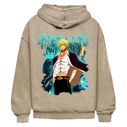 Oversize Washed Hoodie Sanji 