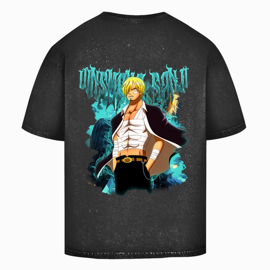 Oversize Washed T-Shirt Sanji One Piece