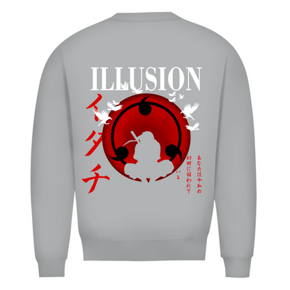 Herren Premium Bio Sweatshirt Itachi Illusion – OUTJAY