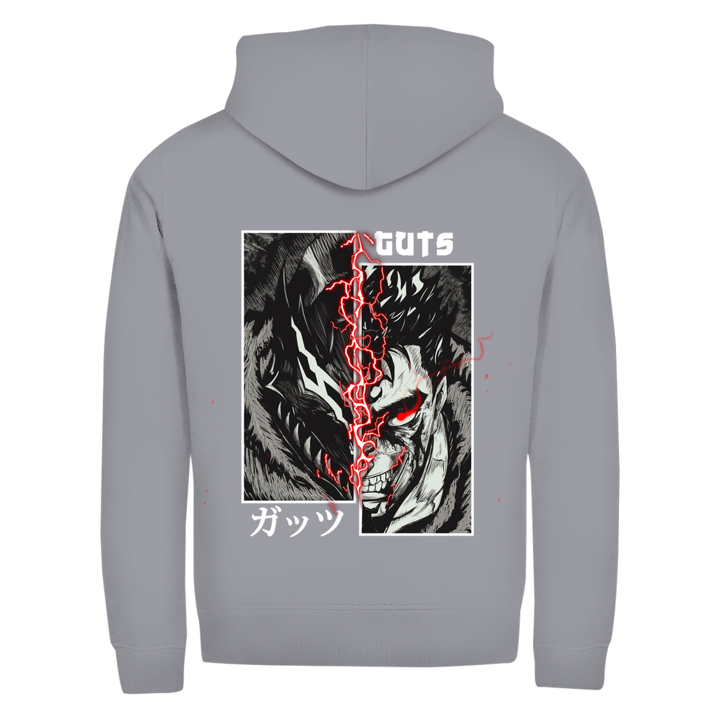 Unisex Zipper Hoodie Guts Rage Berserk