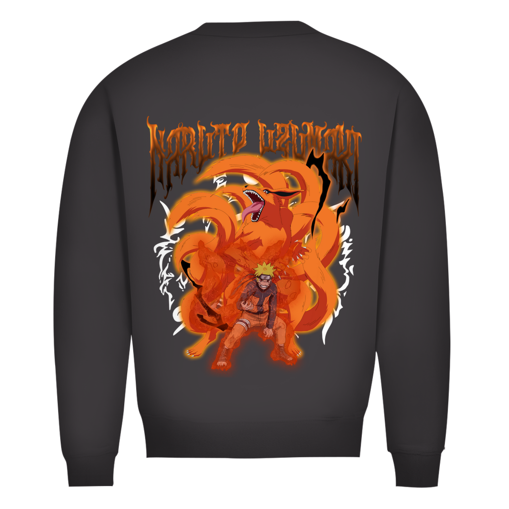 Herren Bio Sweatshirt Naruto Nine Tail Mode – OUTJAY